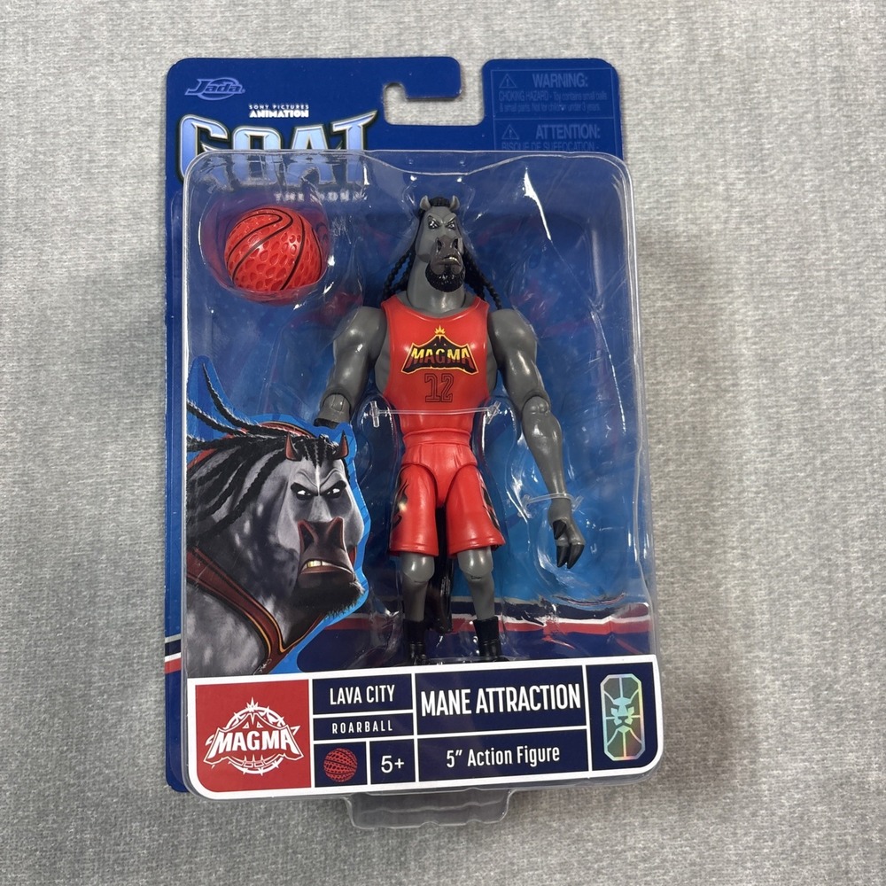 2026 Goat The Movie Mane Attraction 5" Figure with Roarball Jada Toy